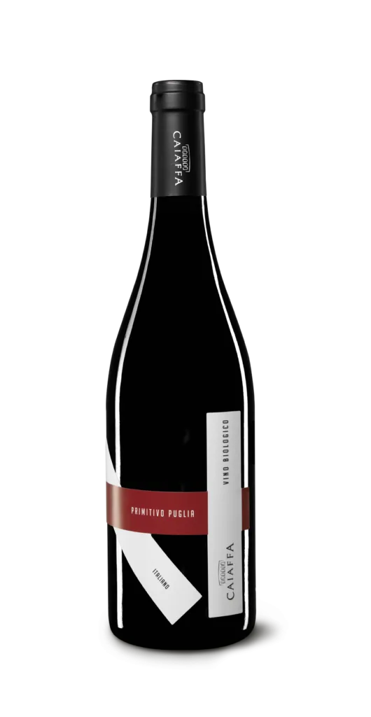 Caiaffa Primitivo vino rosso Puglia frutti neri biologico