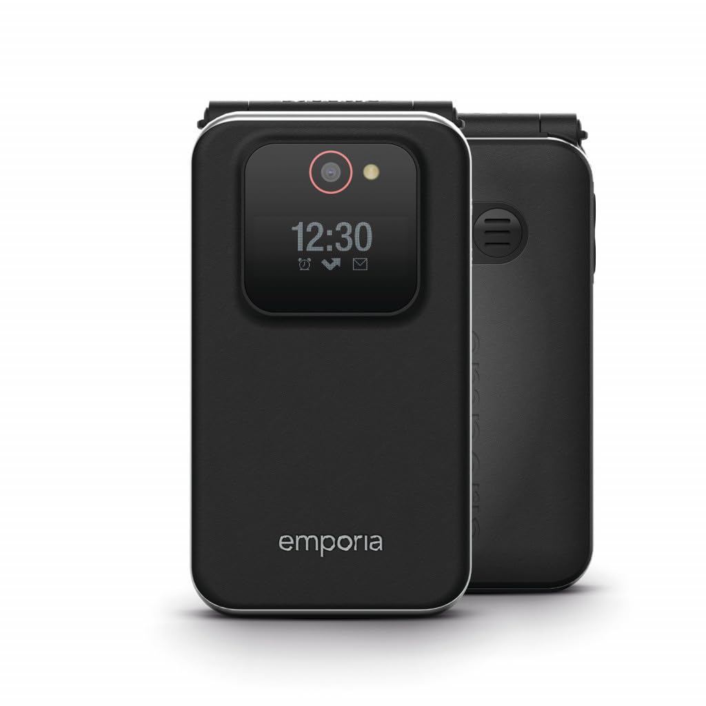 Emporia JOY-LTE Telefono a Conchiglia per Anziani Rosso 2.8"