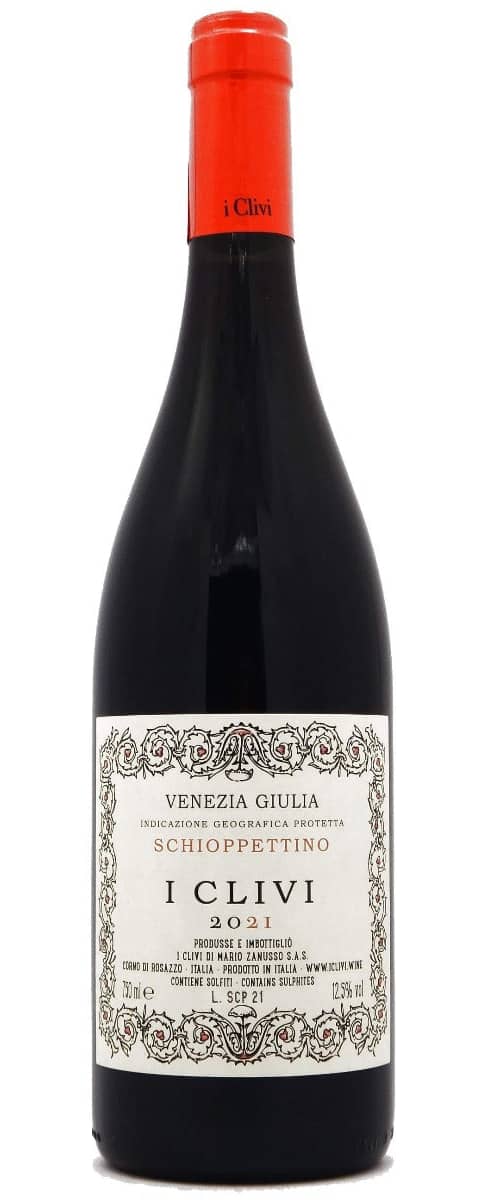 I Clivi Schioppettino Vino Rosso Venezia Giulia IGT