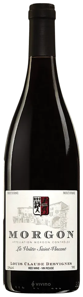 Desvignes Morgon La Voute St Vincent vino rosso Gamay 750 ml