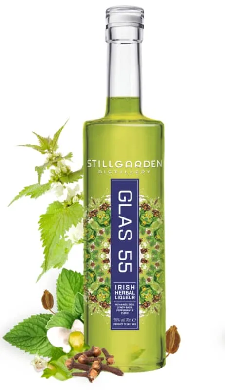 Stillgarden Glas 55 Liquore alle Erbe Verde Irlanda
