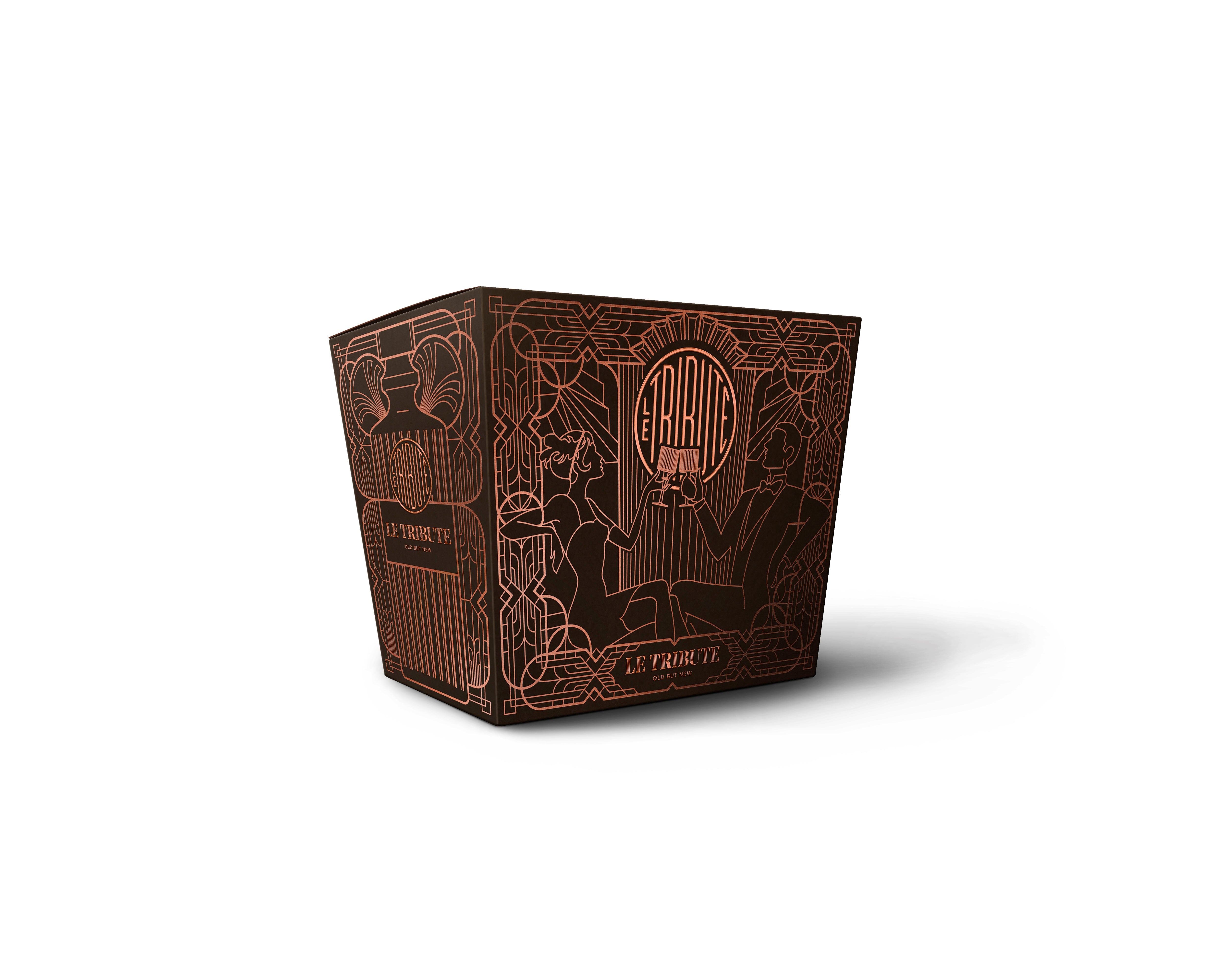 LE TRIBUTE Gift Packs Gin + 2 Acque Toniche Set Regalo