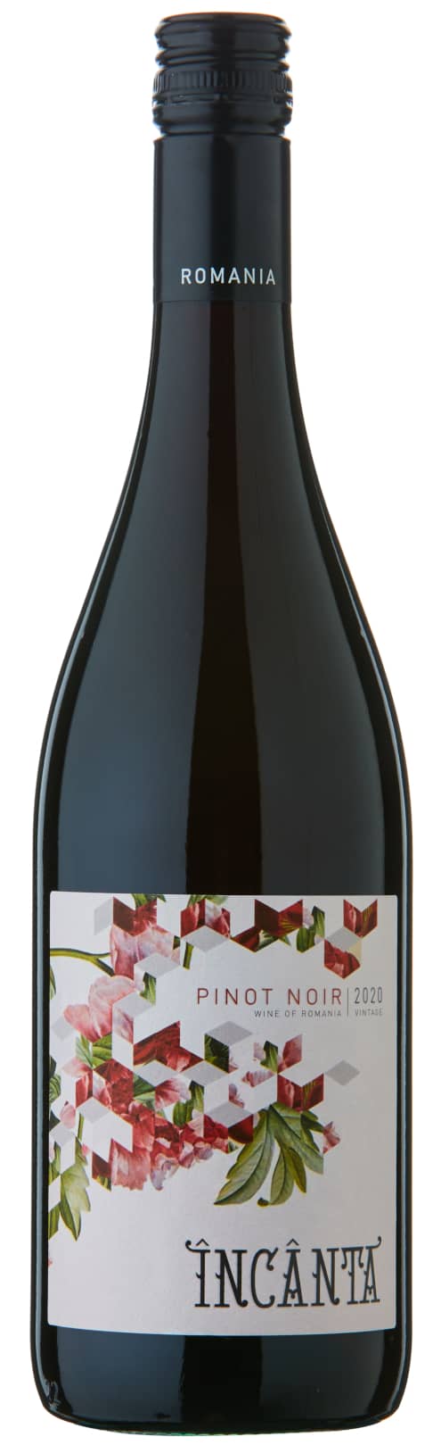 Cramele Recas Incanta Pinot Noir vino rosso Romania fresco