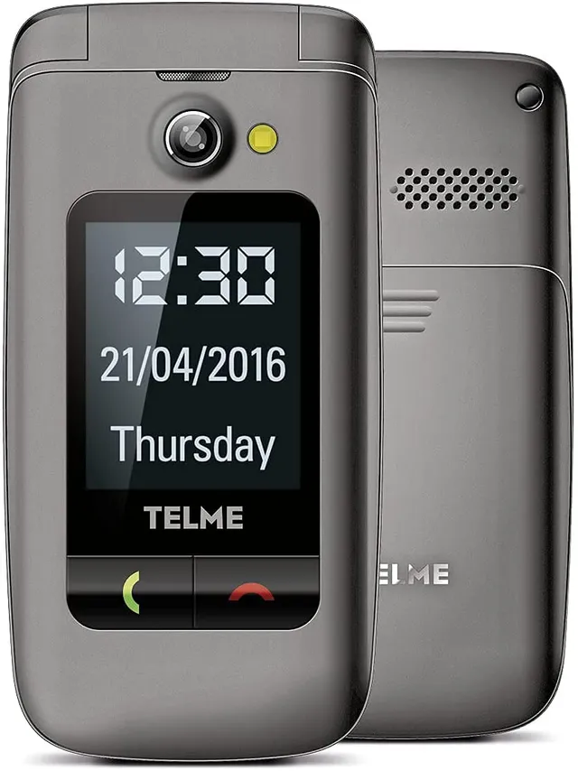 Emporia TELME X200 Telefono a Conchiglia per Anziani Space Grey SOS