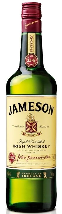 Jameson Red Seal whiskey irlandese bottiglia tripla distillazione