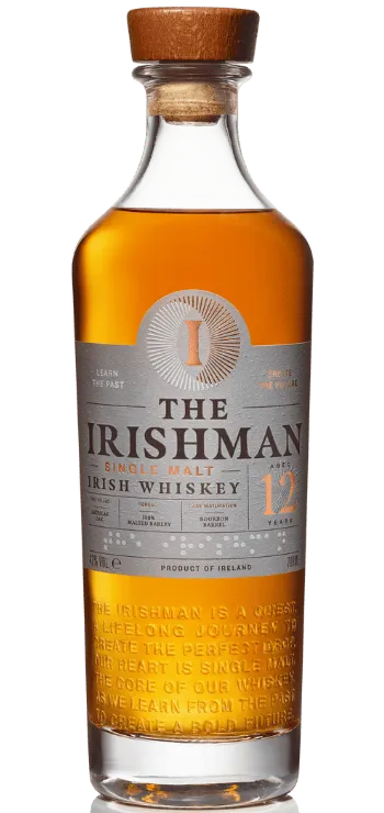 The Irishman 12 anni single malt whiskey irlandese bourbon